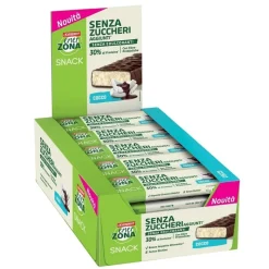 Enerzona Snack Coconut Snack Proteico Senza Glutine 30 Barrette da 33 g