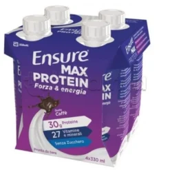 Ensure Max Protein Caffè Integratore Proteico 4 Pezzi x 330ml
