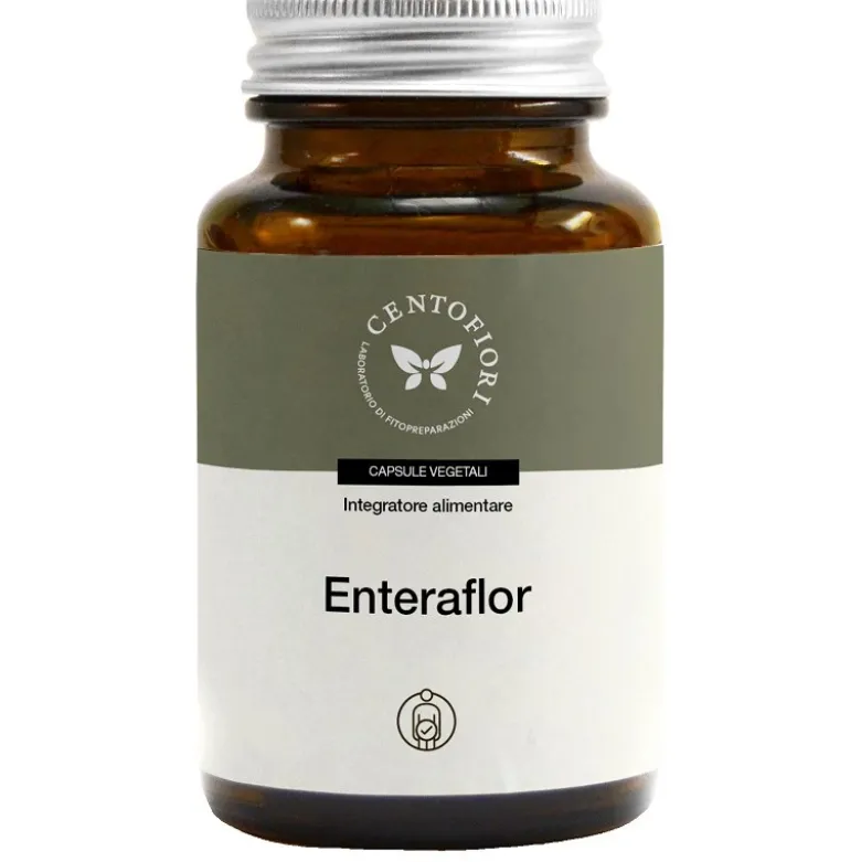 Enteraflor Integratore per Equilibrio Flora Intestinale 30 Capsule