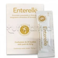 Enterelle Plus Bromatech Fermenti Lattici Probiotici per l'Equilibrio Intestinale 24 Bustine
