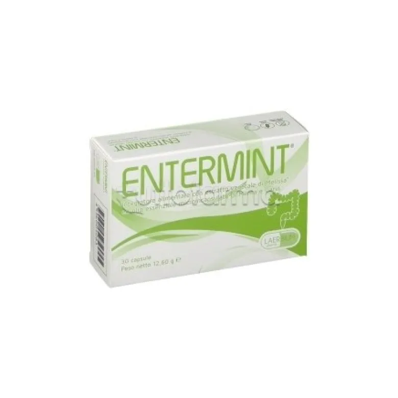 Entermint per Pancia Gonfia e Digestione 30 Capsule