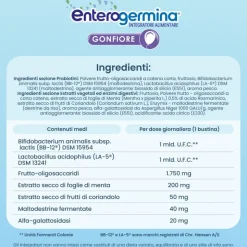 Enterogermina Gonfiore Integratore per Intestino 10 Bustine