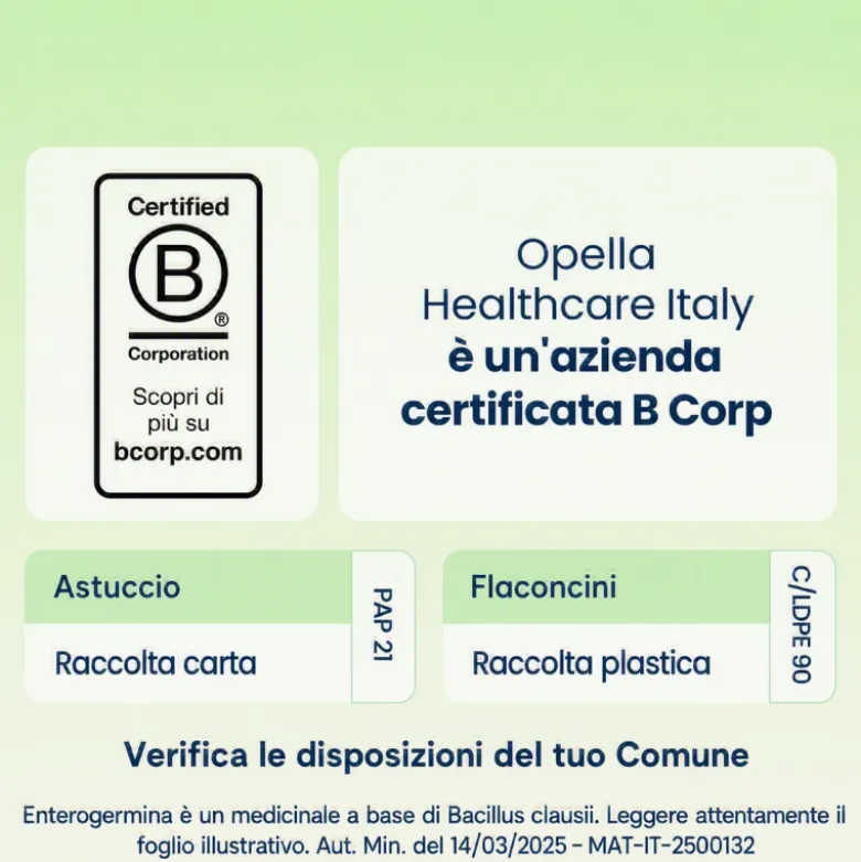 Enterogermina 4 Miliardi Fermenti Lattici 10 Flaconcini 5ml
