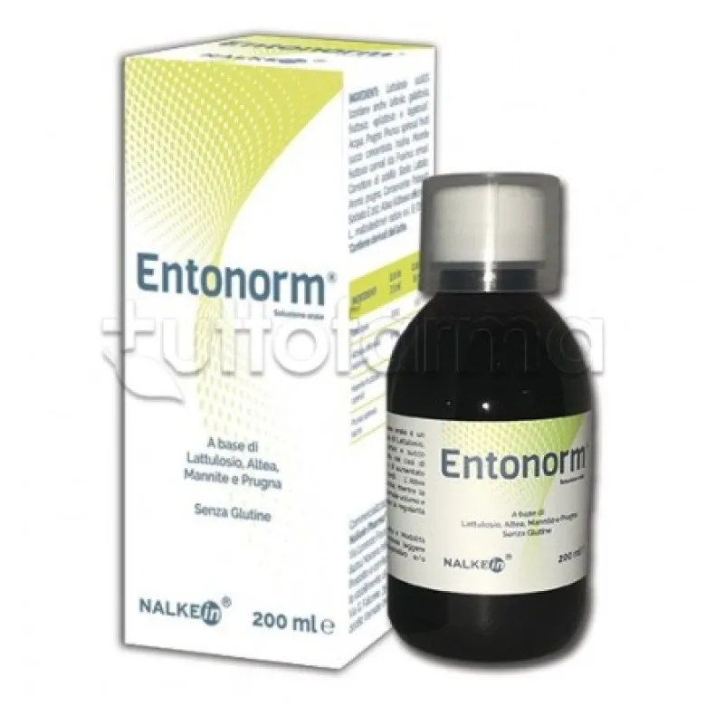 Entonorm integratore per regolarità intestinale flacone da 200 ml