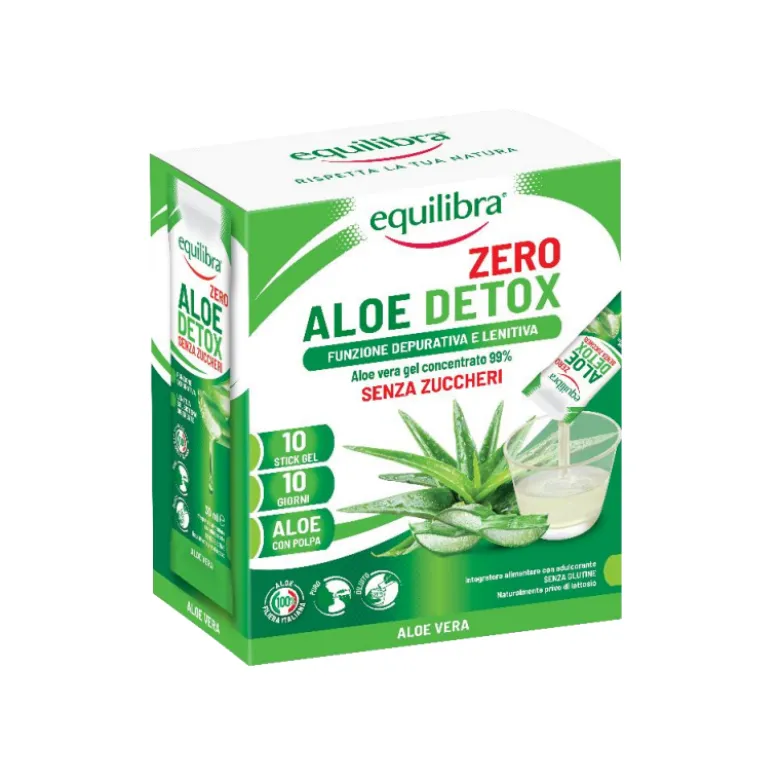 Equilibra Aloe Detox Zero Depurativo 12 Stick