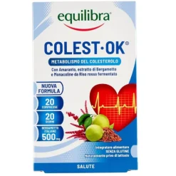 Equilibra Colest Ok Integratore per Colesterolo 20 Compresse