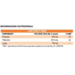Equilibra Potassio e Magnesio Re Hydra Mineral 12 stick
