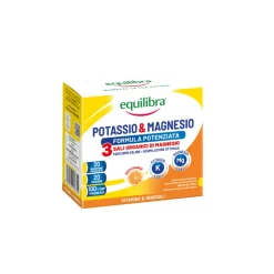 Equilibra Potassio e Magnesio Integratore per Attività Fisica 20 Bustine