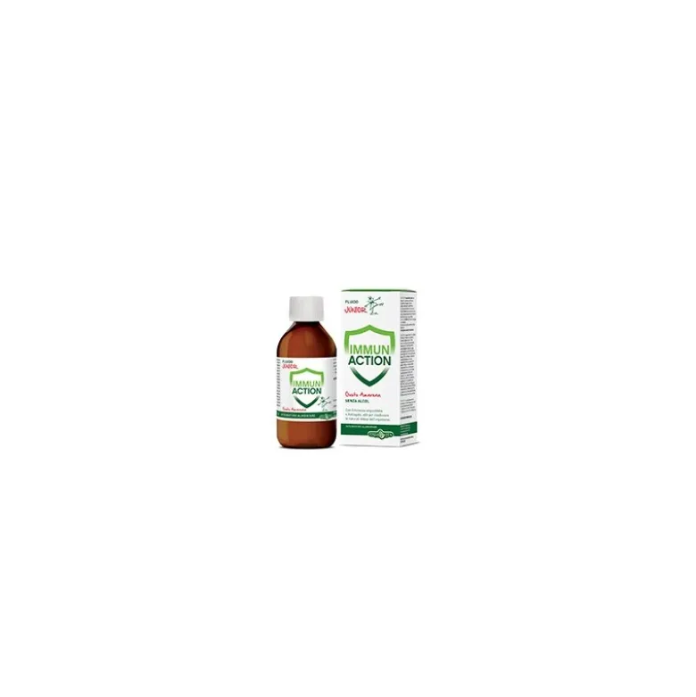 Erba Vita Immun Action Fluido Junior Integratore 200 ml