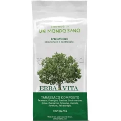 Erba Vita Tarassaco Composto Tisana per il Drenaggio dell'Organismo 100g