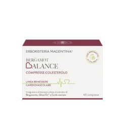 Erboristeria Magentina Bergamot Balance Colesterolo 60 Compresse