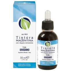 Erboristeria Magentina Erisimo Tintura per Gola e Vie Respiratorie 50ml