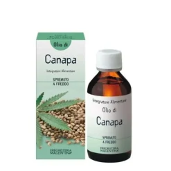 Erboristeria Magentina Olio Vegetale di Canapa per Ridurre il Colesterolo 100ml