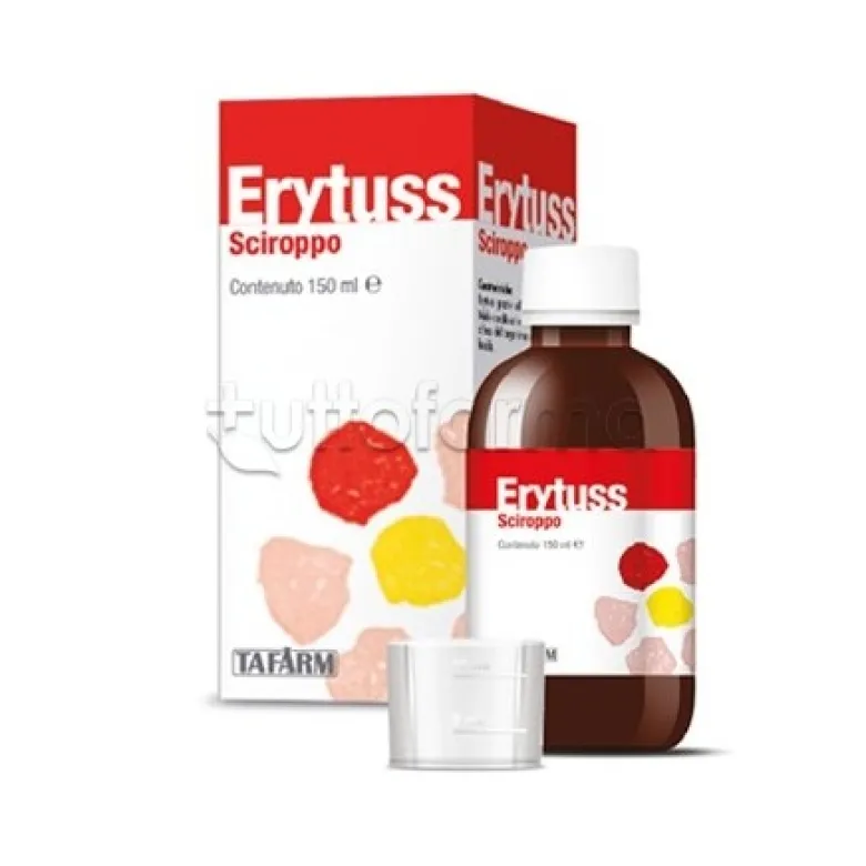 Erytuss Sciroppo per Benessere Vie Respiratorie 150ml