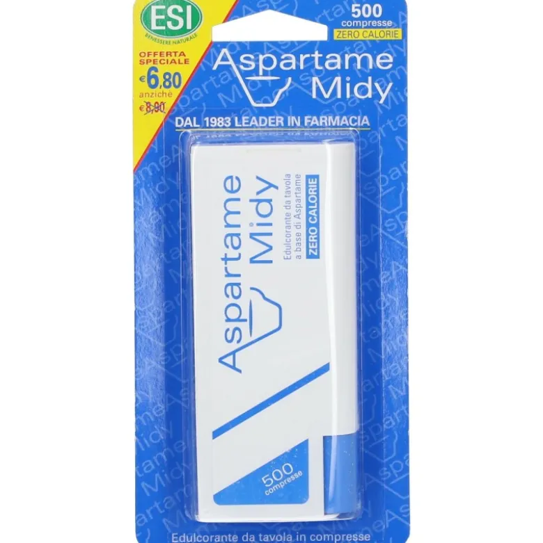 Esi Aspartame Midy Dolcificante 500 Compresse