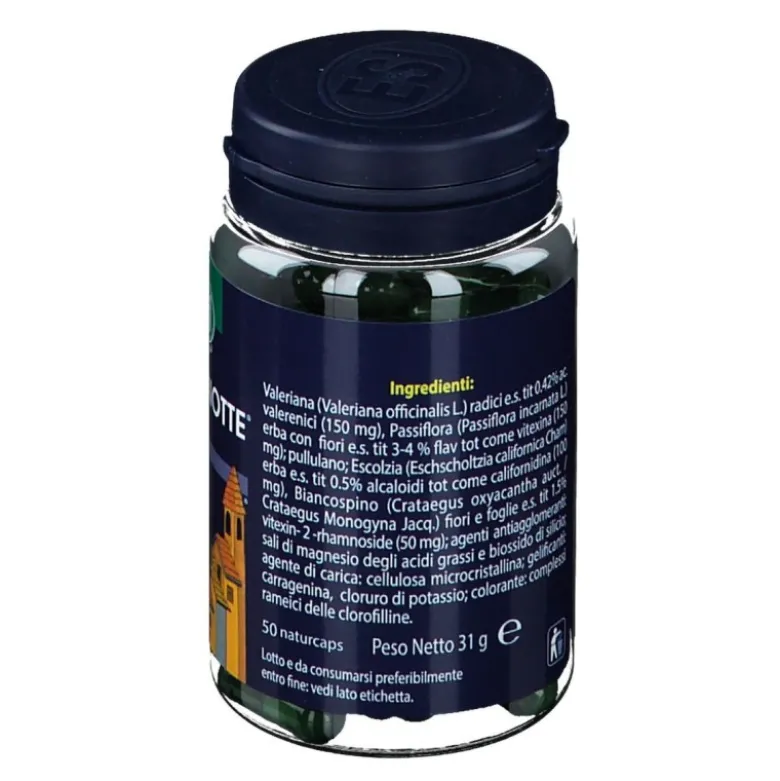 Esi Erbe Della Notte Activ Integratore Sonno Tranquillo 50 Capsule