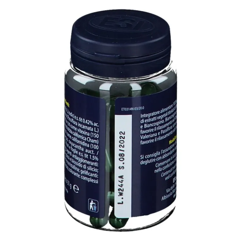 Esi Erbe Della Notte Activ Integratore Sonno Tranquillo 50 Capsule