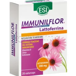 Esi Immunilflor Lattoferrina Integratore per Difese Immunitarie 20 Capsule