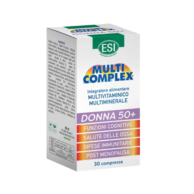 Esi Multi Complex Donna 50+ Multivitaminico 30 Compresse