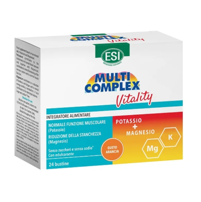 Esi Multi Complex Vitality per Muscoli e Stanchezza 24 Bustine