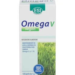 Esi Omega V Vegan Integratore Acidi Grassi 120 Perle Vegetali