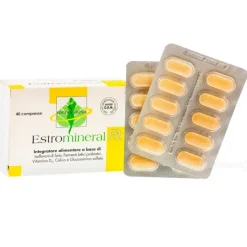 Estromineral Fit Integratore per Disturbi Menopausa 40 Compresse