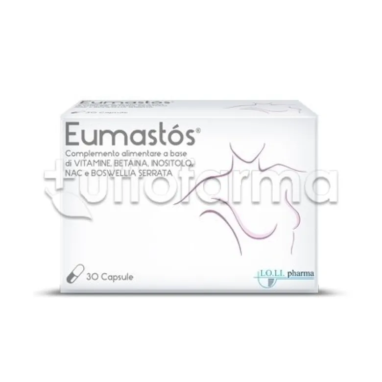 Eumastos Integratore con Vitamine 30 Capsule