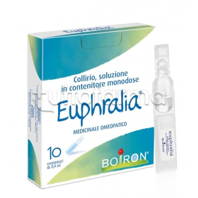 Euphralia Collirio Omeopatico 10 Flaconcini Monodosi
