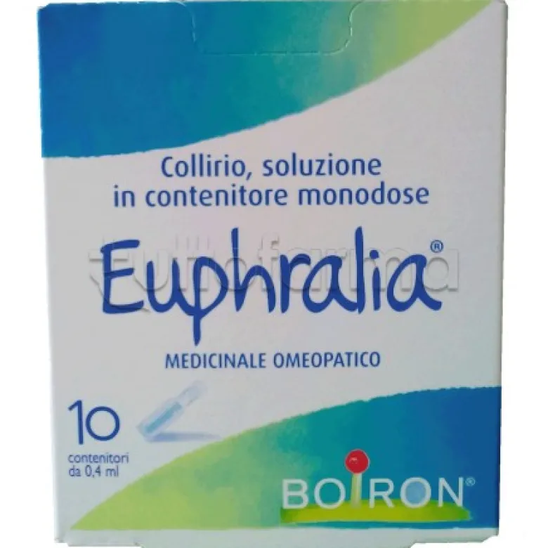 Euphralia Collirio Omeopatico 10 Flaconcini Monodosi