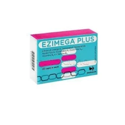 Ezimega Plus Integratore per Colesterolo 20 Capsule