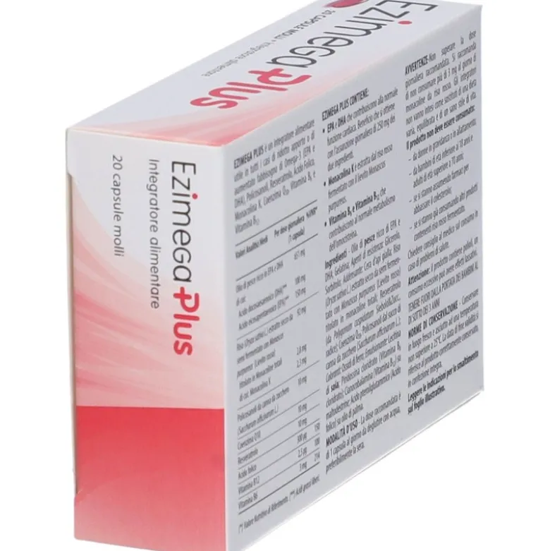 Ezimega Plus Integratore per Colesterolo 20 Capsule