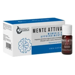 Farmacisti per La Ricerca Mente Attiva Integratore per Memoria e Apprendimento 10 Flaconcini