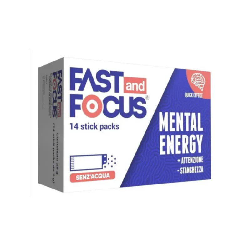 Fast And Focus Integratore per la Memoria 14 Stick