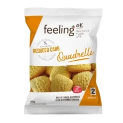 Feeling Ok Quadrelli Vaniglia-Limone Optimize snack proteico saziante busta da 50 g
