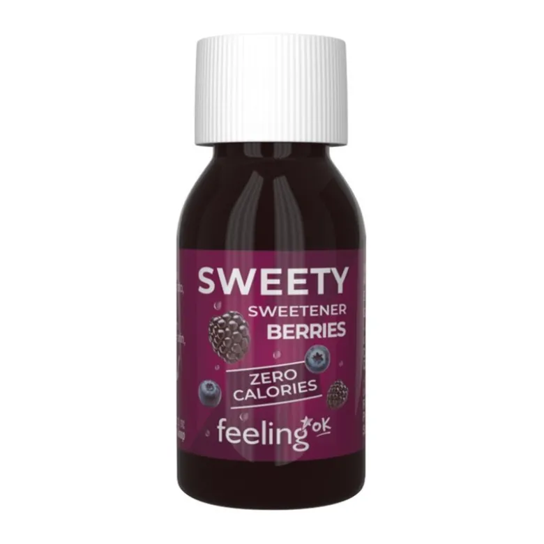 Feeling Ok Sweety Frutti di Bosco Dolcificante Liquido Zero Calorie 100 ml