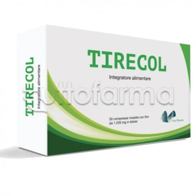 Fera Pharma Tirecol Integratore per la Tiroide 30 Compresse