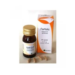 Ferfolic Integratore di Ferro e Vitamine 40 Capsule