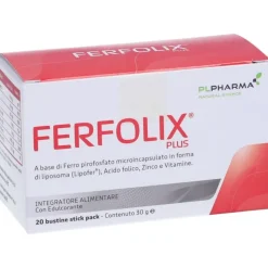 Ferfolix Plus Integratore per Gravidanza 20 Bustine