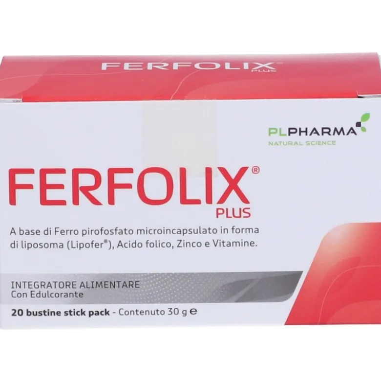 Ferfolix Plus Integratore per Gravidanza 20 Bustine