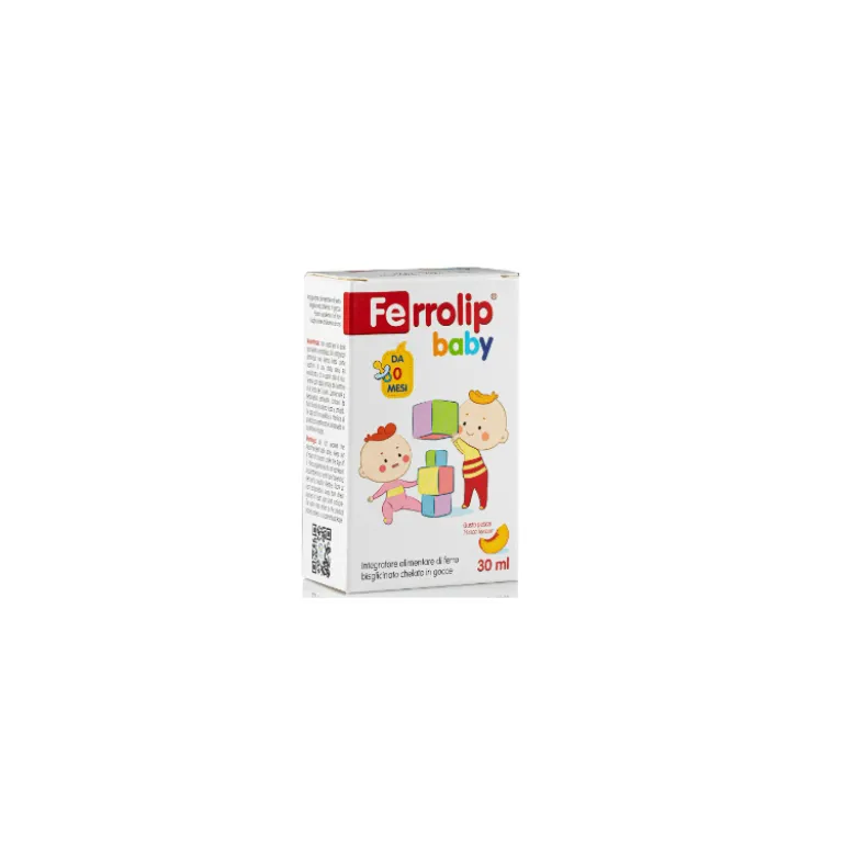 Ferrolip Baby Integratore di Ferro per Bambini 30ml