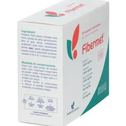 Fibermet Integratore per Dimagrimento e Colesterolo 20 bustine