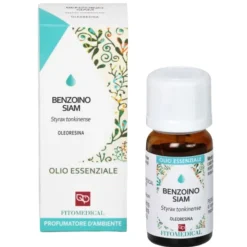 Fitomedical Benzoino Olio Essenziale per Vie respiratorie e pelle 10 Ml