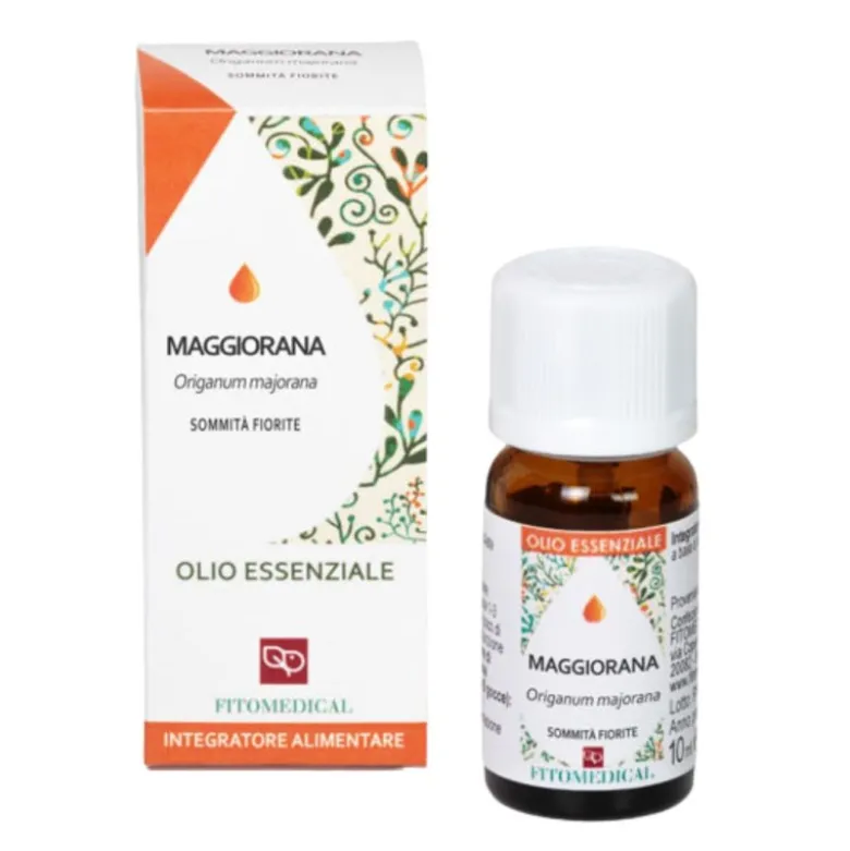 Fitomedical Maggiorana Olio Essenziale per Rilassamento 10 Ml
