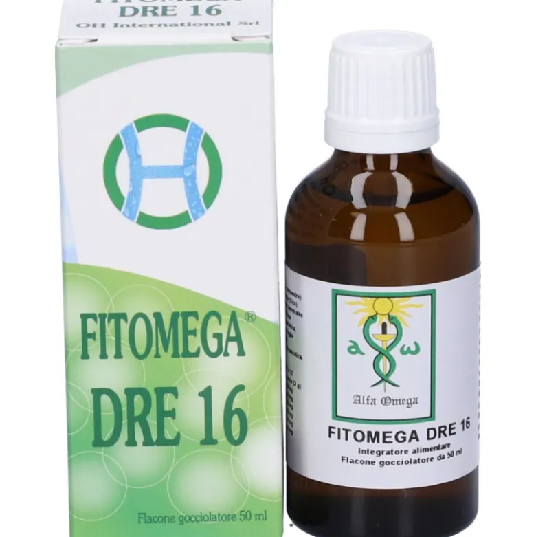 Fitomega Dre 16 Integratore per Drenaggio Metabolico 50ml