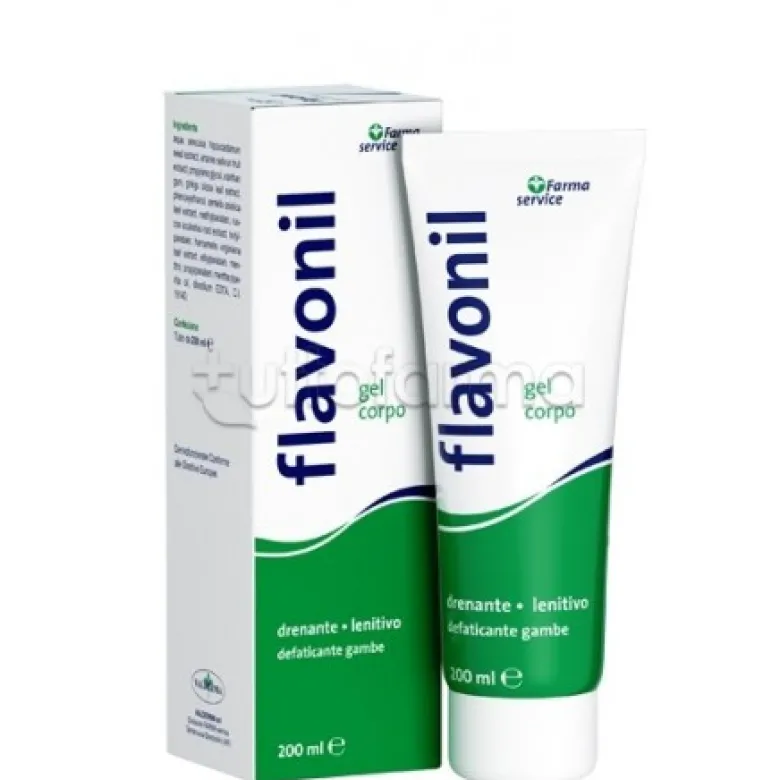 Flavonil Corpo Gel per Gambe Leggere 200 ml