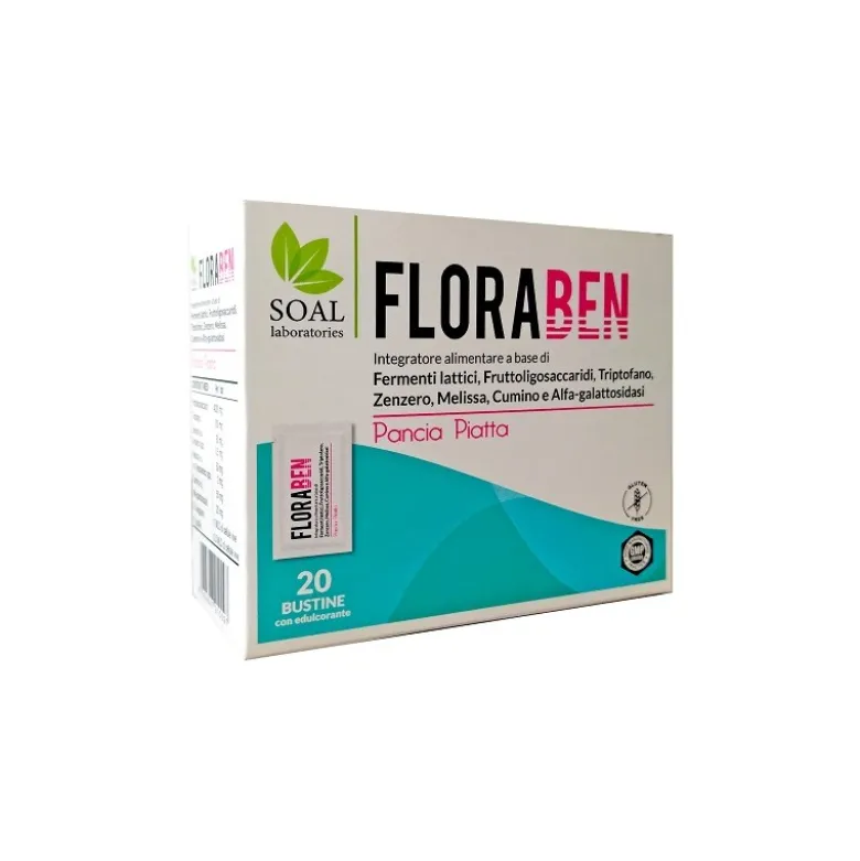 Floraben Pancia Piatta per Digestione 20 Bustine