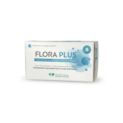 Flora Plus New 10 Flaconcini con Edulcorante Senza Glutine e Lattosio