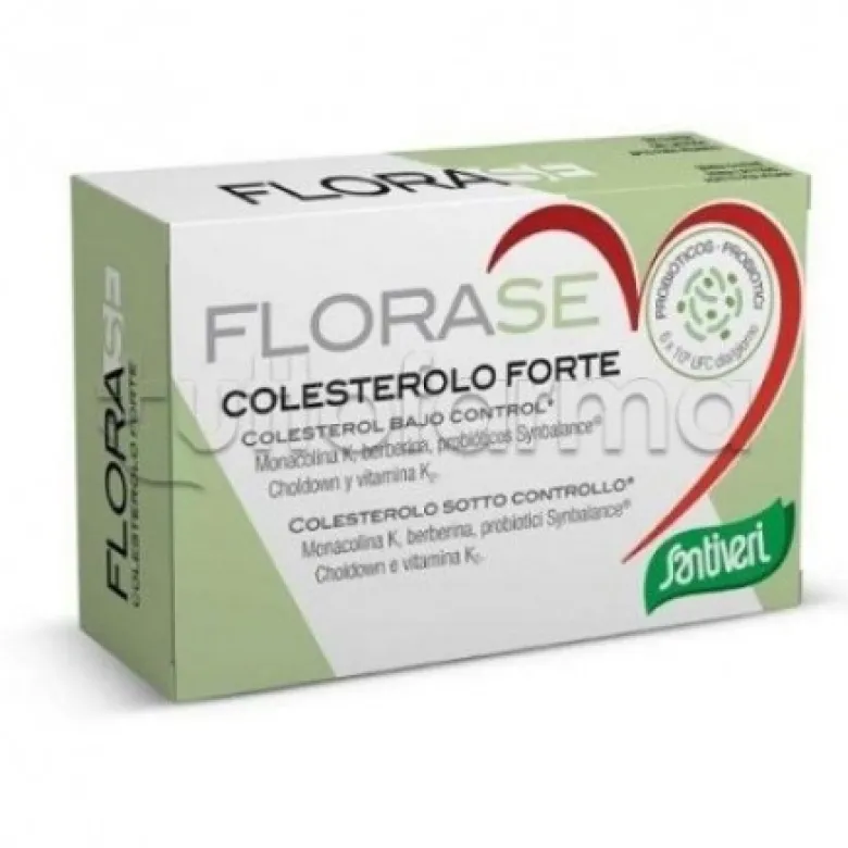 Florase Colesterolo Forte Integratore per il Colesterolo 40 Capsule