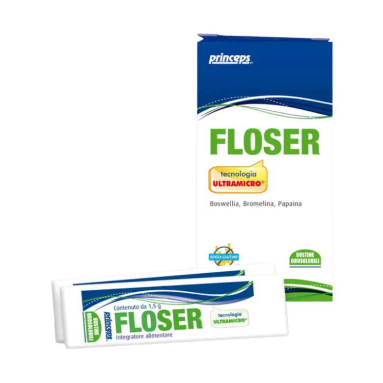 Floser Integratore Antinfiammatorio 10 Bustine Orosolubili