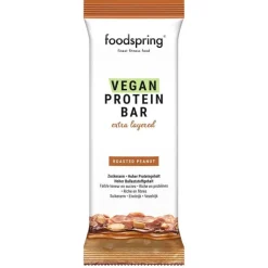 Foodspring Barretta Proteica Vegana Multistrato Gusto Arachidi 1 Pezzo